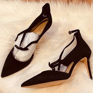 Ann Taylor heels suede size 11